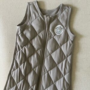 Quilted Gray Kids Pajama Sleep Sack